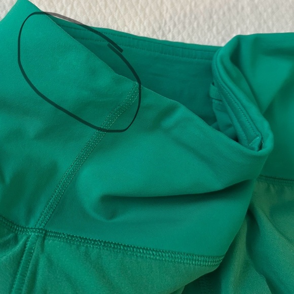 Lululemon Speed Up High-Rise Lined Short 4" - Kelly Green SZ 4 - Picture 8 of 8